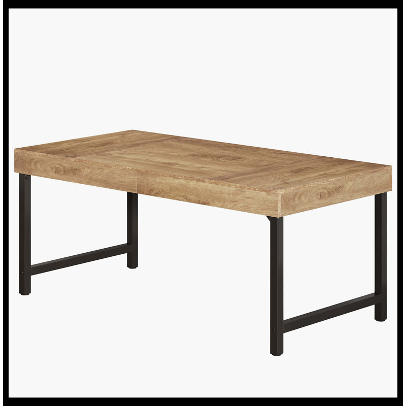 Bureau de direction 55 po, bureau d'ordinateur simple pour le bureau personnel