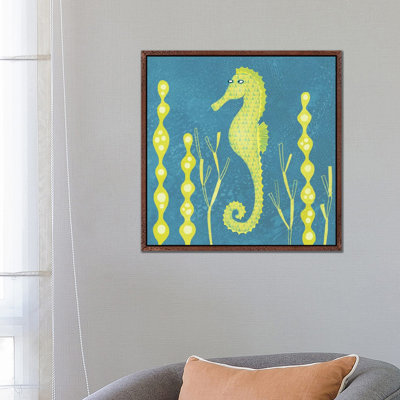 Seahorse by Nic Squirrell - Print on Canvas