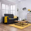 Bevers 2 Seater Linen Blend Sofa Bed-951418624