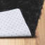 Shaggy Rug High Pile NAVARRA Black Polyester-980338813