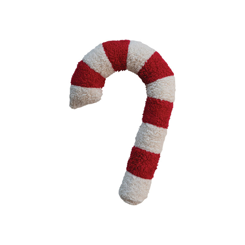 Coussin en coton Sherpa