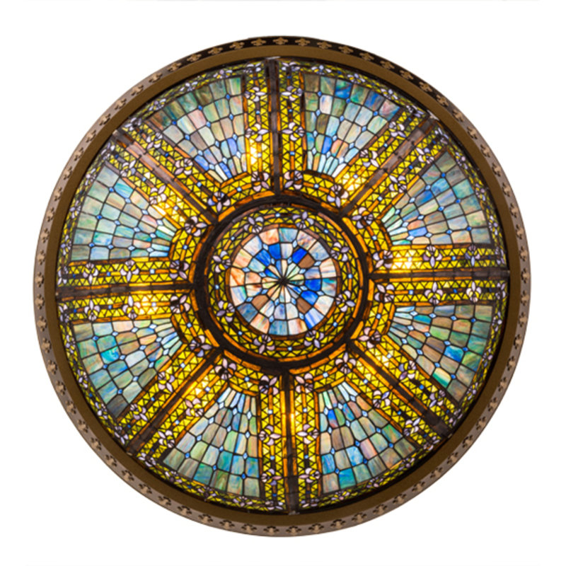 Fleur-de-lis 8 - Light Flush Mount