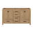 Souther 60'' Double Bathroom Vanity Base Only in Brushed Oak Finish