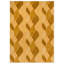 Wool Abstract Area Rug in Yellow-502982418