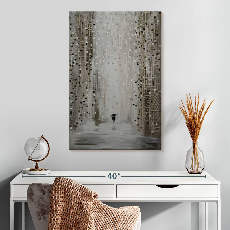 Hardie Under The Rain, 30" H x 20" W