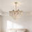 12-light Modern Tiered Crystal Chandelier With Bulbs