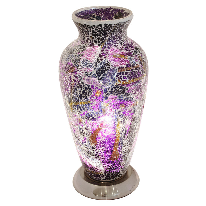 38Cm Table Lamp, Purple