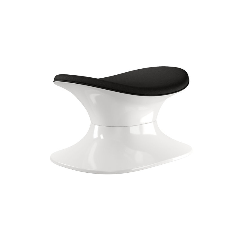 Repose-pieds Alpha, Coton noir
