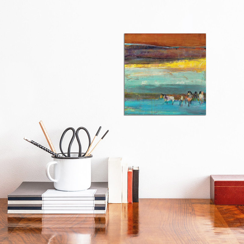 Claire de Lune- Gallery-Wrapped Canvas Giclée, 12" H x 12" W