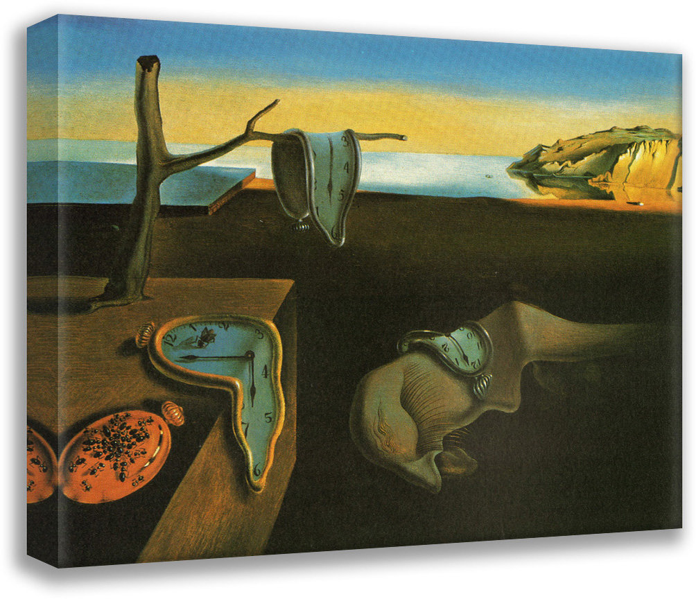Lark Manor™ Melting Clocks by Salvador Dali Gallery Wrapped Canvas ...