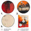 «Red Orange Oil Rig Sunrise Rodeo II», reproduction d'art sur toile-657117388-657117397