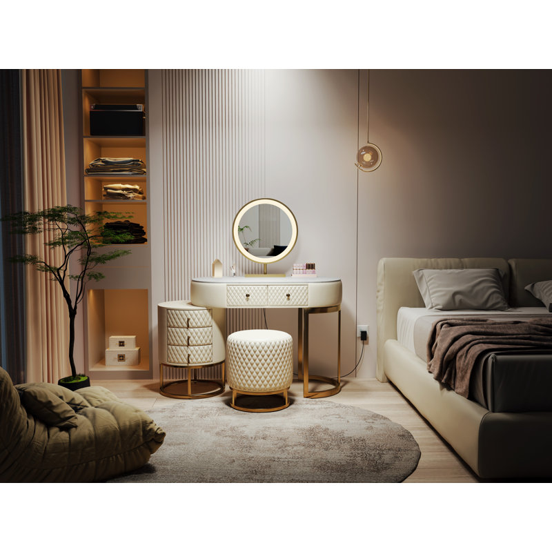 Amnon Vanity, White