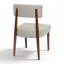 Chaise d'appoint rembourrée en bois massif-201365176-202013804