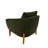 Kellan Mid-Century Modern Upholstered Accent Chair with Solid Wood Legs and Back Pillow-125003577