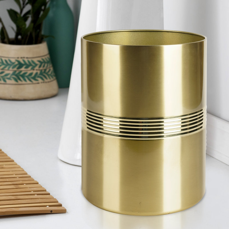 Jewel Metal Open Waste Basket
