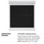 ZLINE 24 in. Paramount Induction Range with 3 Element Cooktop & Electric Oven w/ White Matte Door-1924784782