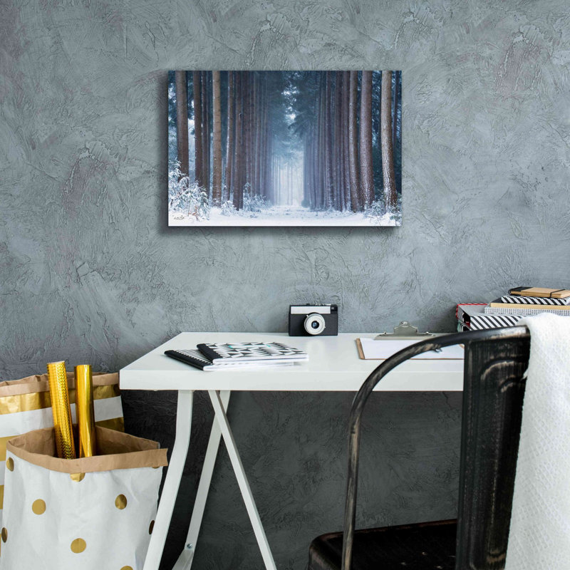 «Emzley Winter polaire sur toile» par Martin Podt, reproduction, H 12 po x l 18 po x P 0,75 po