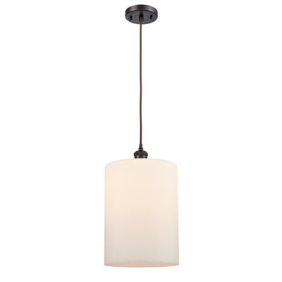 Luminaire suspendu cylindrique à 1 lumière Leilani