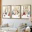 Christmas Holiday Art CDVII - Impression encadrée sur mesure de qualité supérieure - 3 pièces-1581571606-1581571610