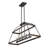 5 - Light Dimmable Modern Linear Chandelier
