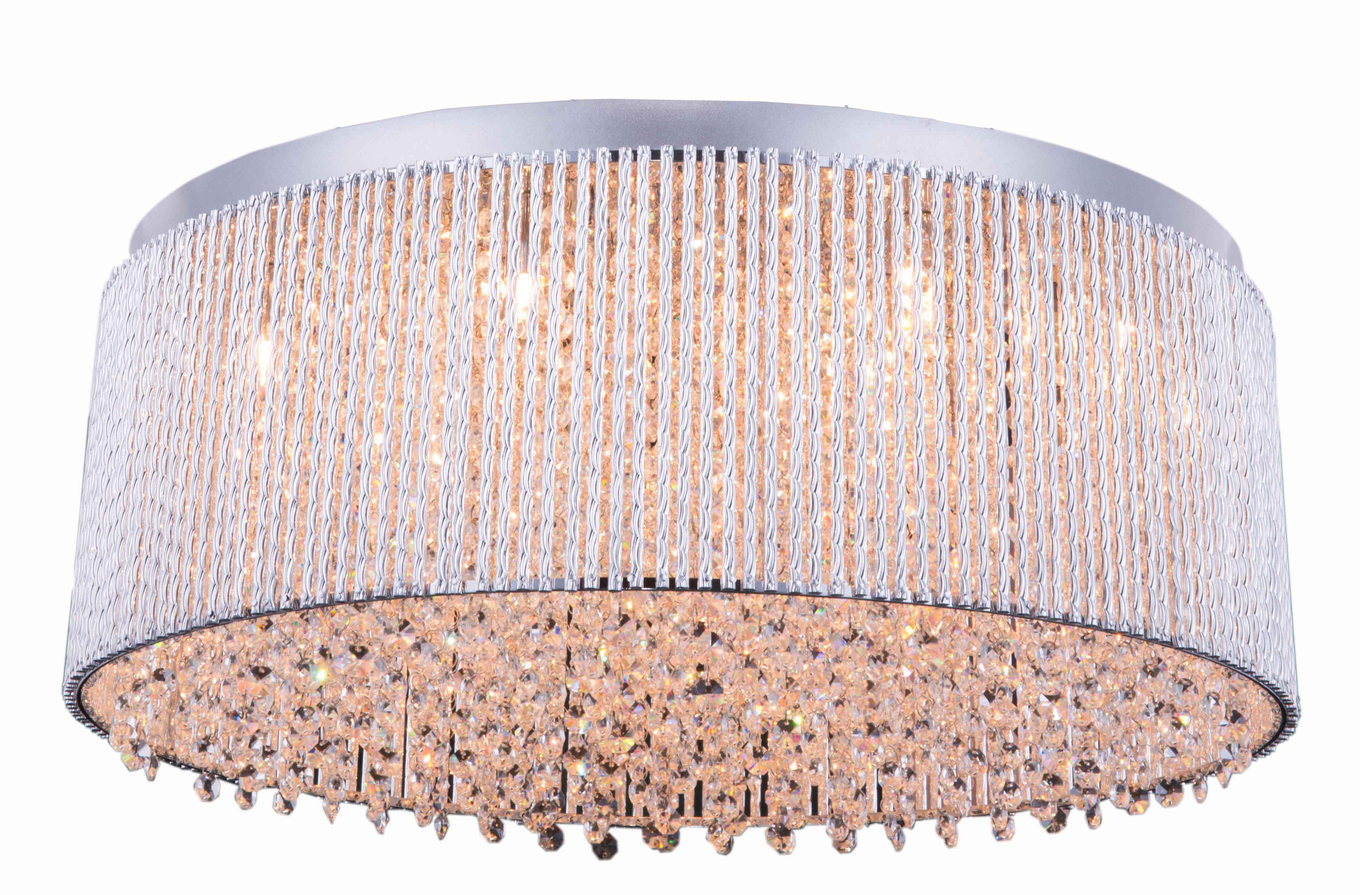Rison Slide Examples House of Hampton Larrison Chandelier Style Drum Flush Mount & Reviews ...