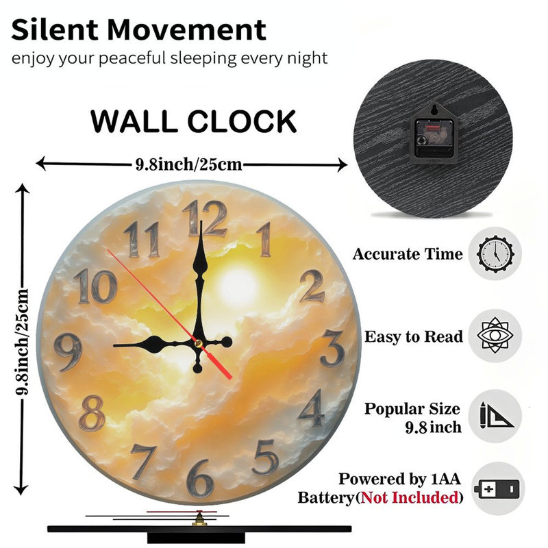 Horloge de soleil ensoleillée