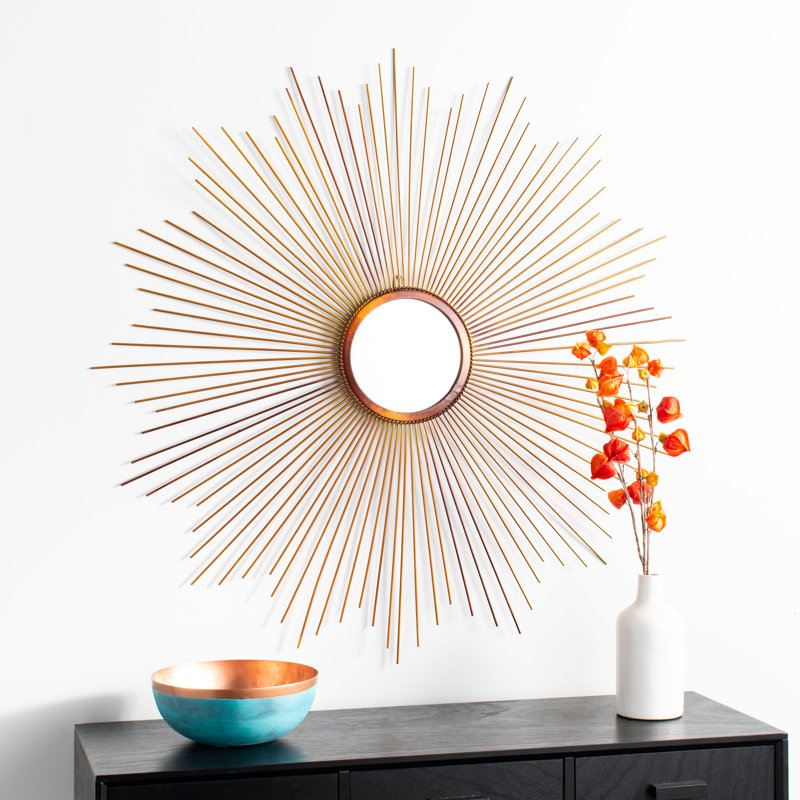 Miroir d’appoint Delfina, Cuivre