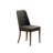 Alandre Harte Chair - Black & Walnut