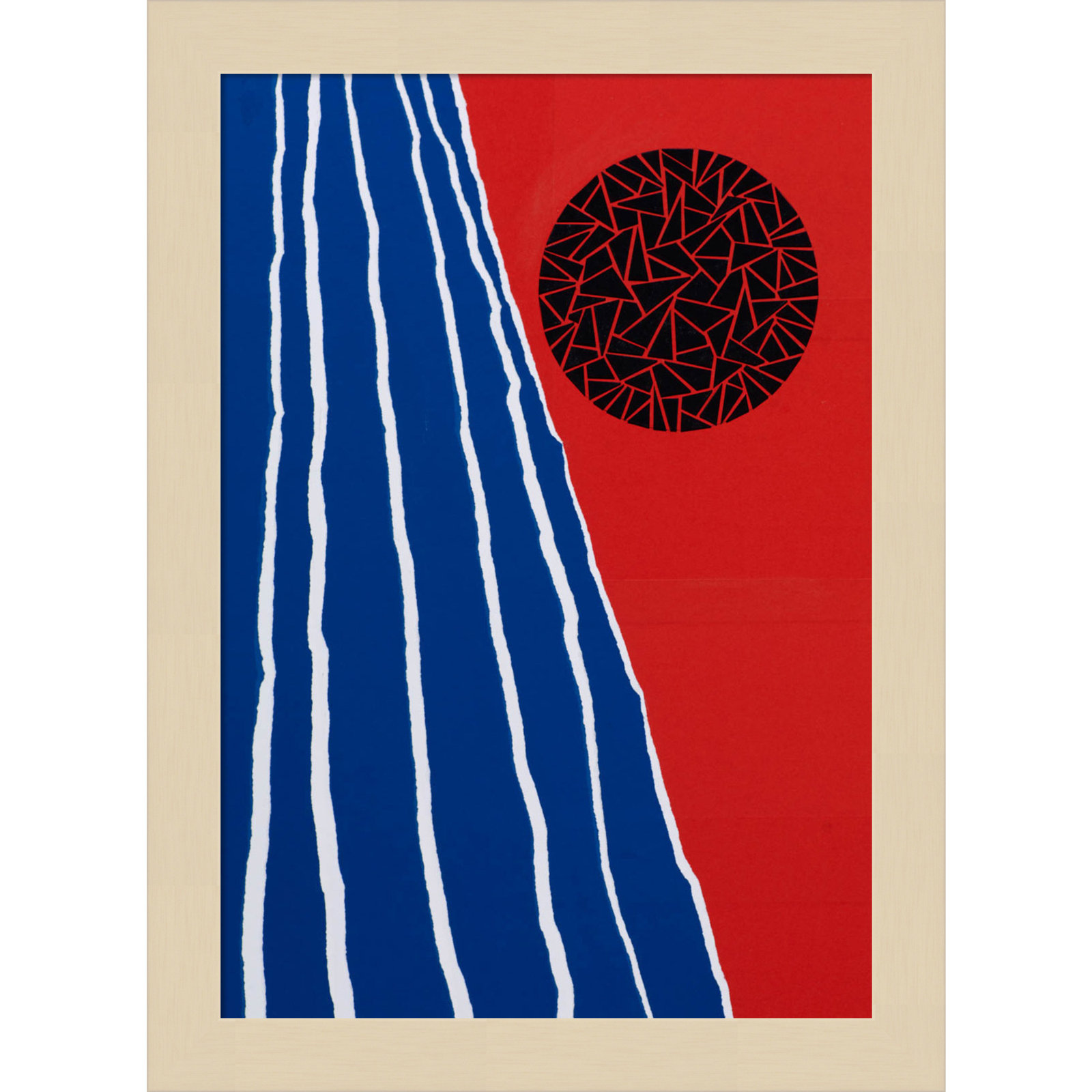 Orbis Factor Print by Alex Dunn, 13" H x 10" W x 1" D, Brown