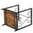 12.2" W Fireplace Firewood Log Holder Rack