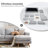 Inayat 84''Wide Reversible Sectional Sofa with Chaise-361666945