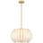 4 - Light Dimmable Drum Lantern Chandelier-227142150