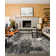 Tapis gris anthracite Aparicio