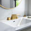 Robinet de salle de bain surdimensionné à deux poignées-67081234