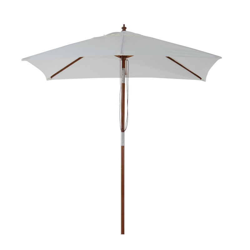 Jasper Rectangular Tilt Market Parasol, Cream