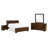 Bedroom Set Cappuccino-334262371-334262368