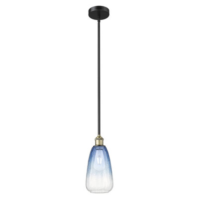 Edison - Brookhaven Amande - Mini-luminaire suspendu avec tige 6 po 1 lumière