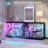 59'' W Display Cabinet With Rgb Light, Motion Sensor, Charging Station-774233211