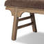 Velvet Solid Wood Bench
