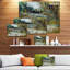 «River in the Forest», reproduction sur toile tendue-975014181