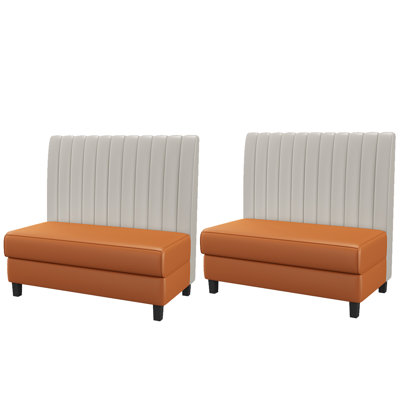 Sarva Faux Leather Upholstered Bench
