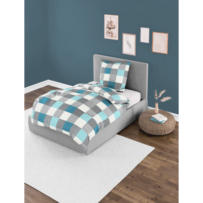Bierbaum Cotton Patchwork Duvet Cover Set with Pillow Shams and Pillowcases