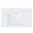 29.5'' Resin Rectangular Drop-in Bathroom Sink