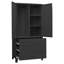 Bertrame Industrial Wardrobe 90x50x180 cm Metal-1690364252