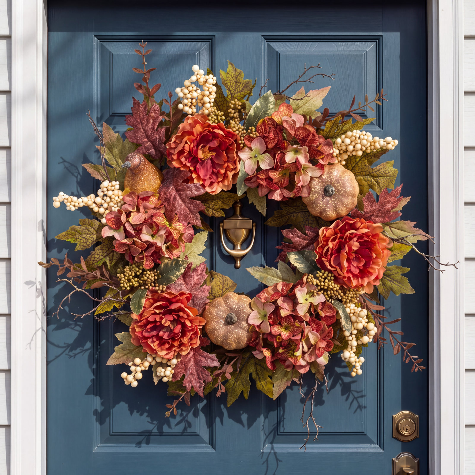 24'' Thanksgiving Polyester Wreath