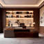 Bureau de direction 86,61 po Modern Luxury-1303643914