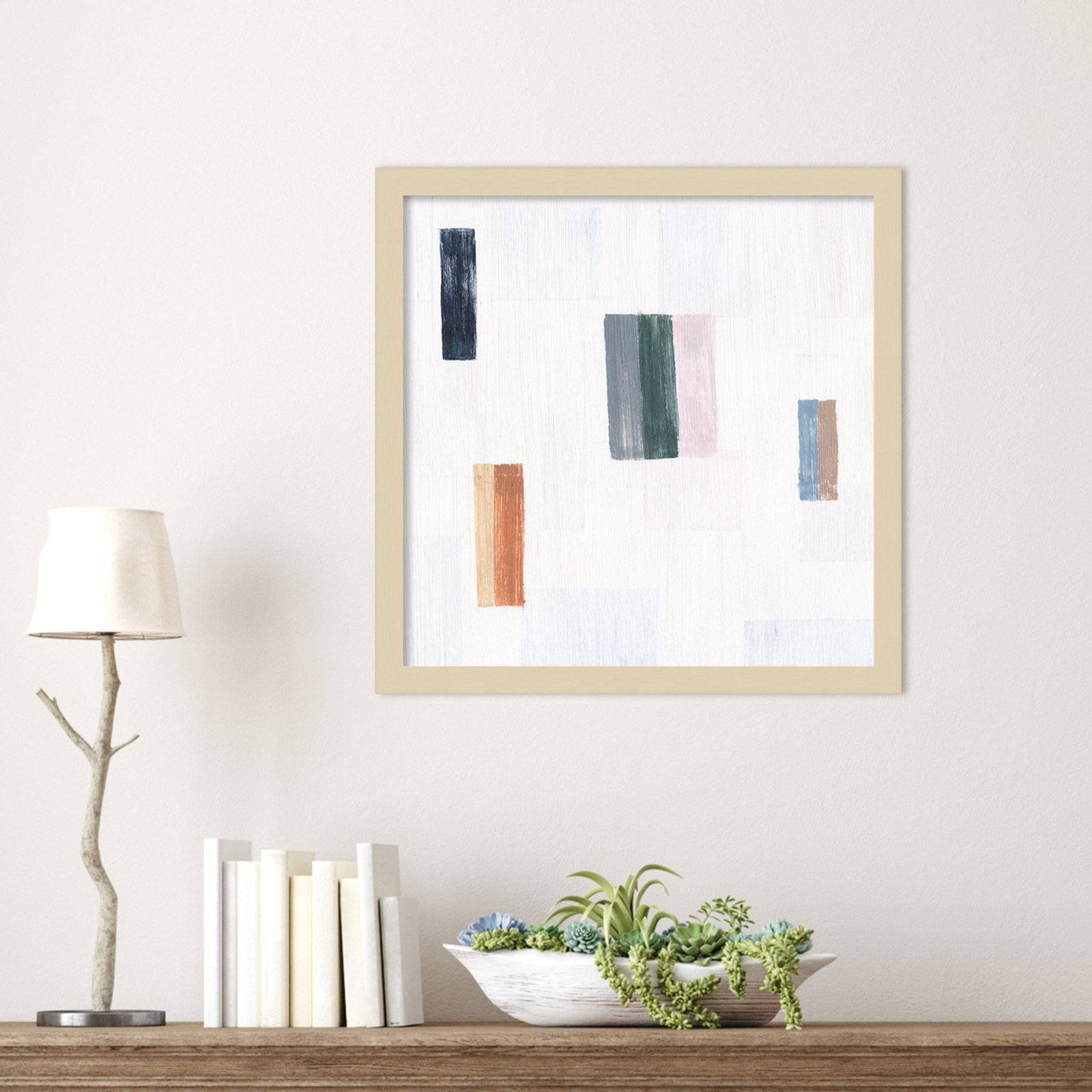 Somatic I Print by Vanna Lam, Brown, 17" H x 17" W
