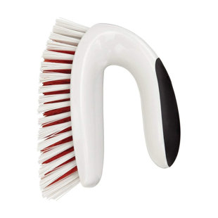 OXO Good Grips Heavy Duty Scrub Brush, Black/ White