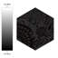 Carreau de porcelaine à motif hexagonal 9 po x 10 po Gaudi-50783797