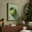 Pear in Geometry Botanical - Wrapped Canvas-935788512-935788517